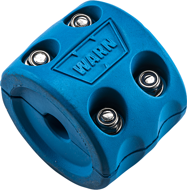 WARN Winch Cable Cushion 108793 Blue Prevents Hook Damage & Extends Winch Life