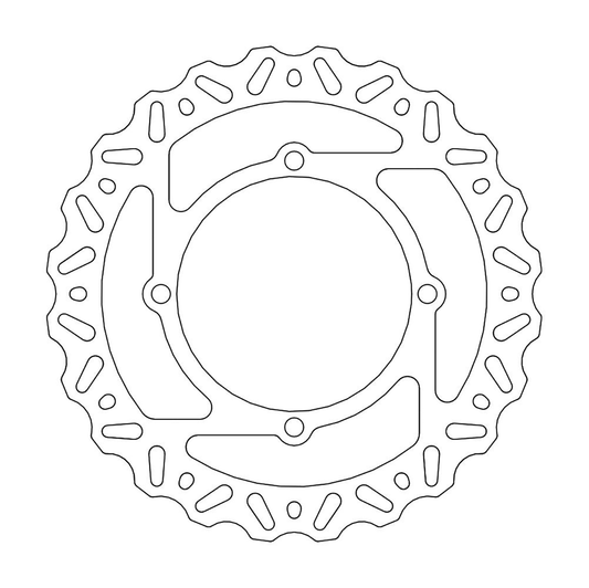Moto-Master Front Brake Rotor - Yamaha YZ450F
