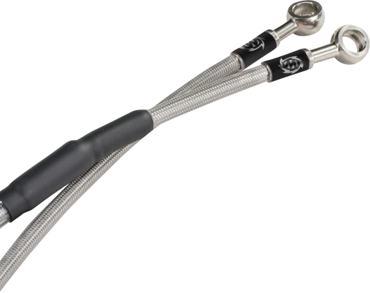 MOTO-MASTER Front Brake Line 212061-PU OEM Replacement for Enhanced Safety