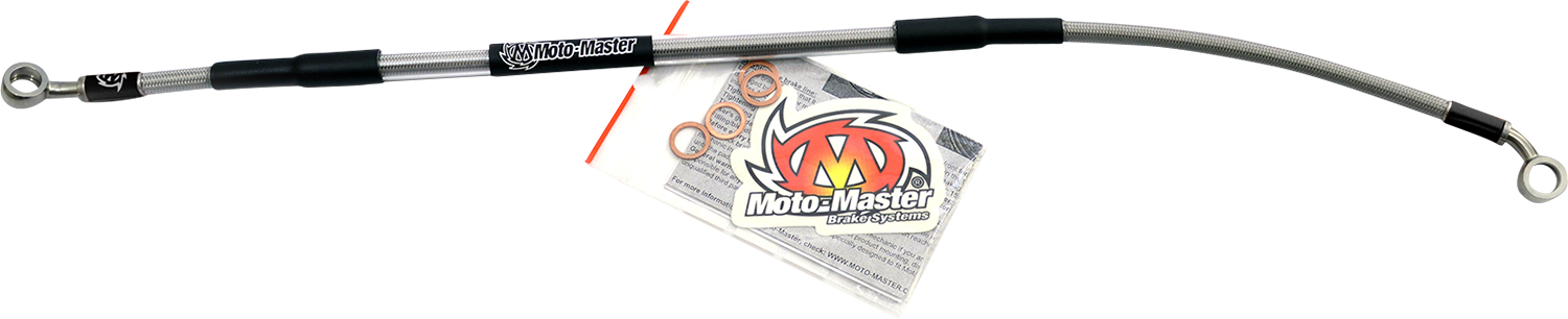 MOTO-MASTER Rear Brake Line 212062-PU OEM Replacement for Motorcycle