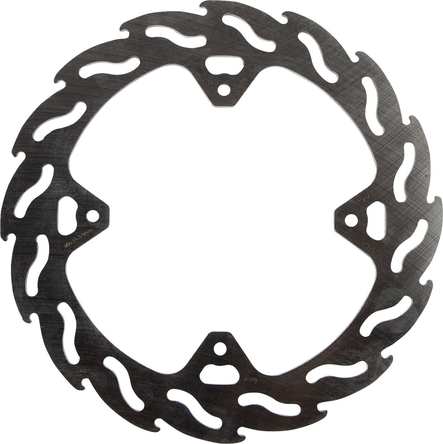 MOTO-MASTER Brake Rotor - Rear - Flame 110207-PU
