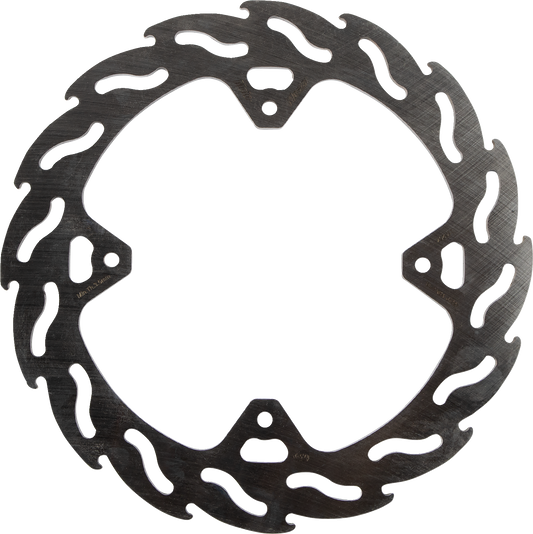 MOTO-MASTER Brake Rotor - Rear - Flame 110207-PU