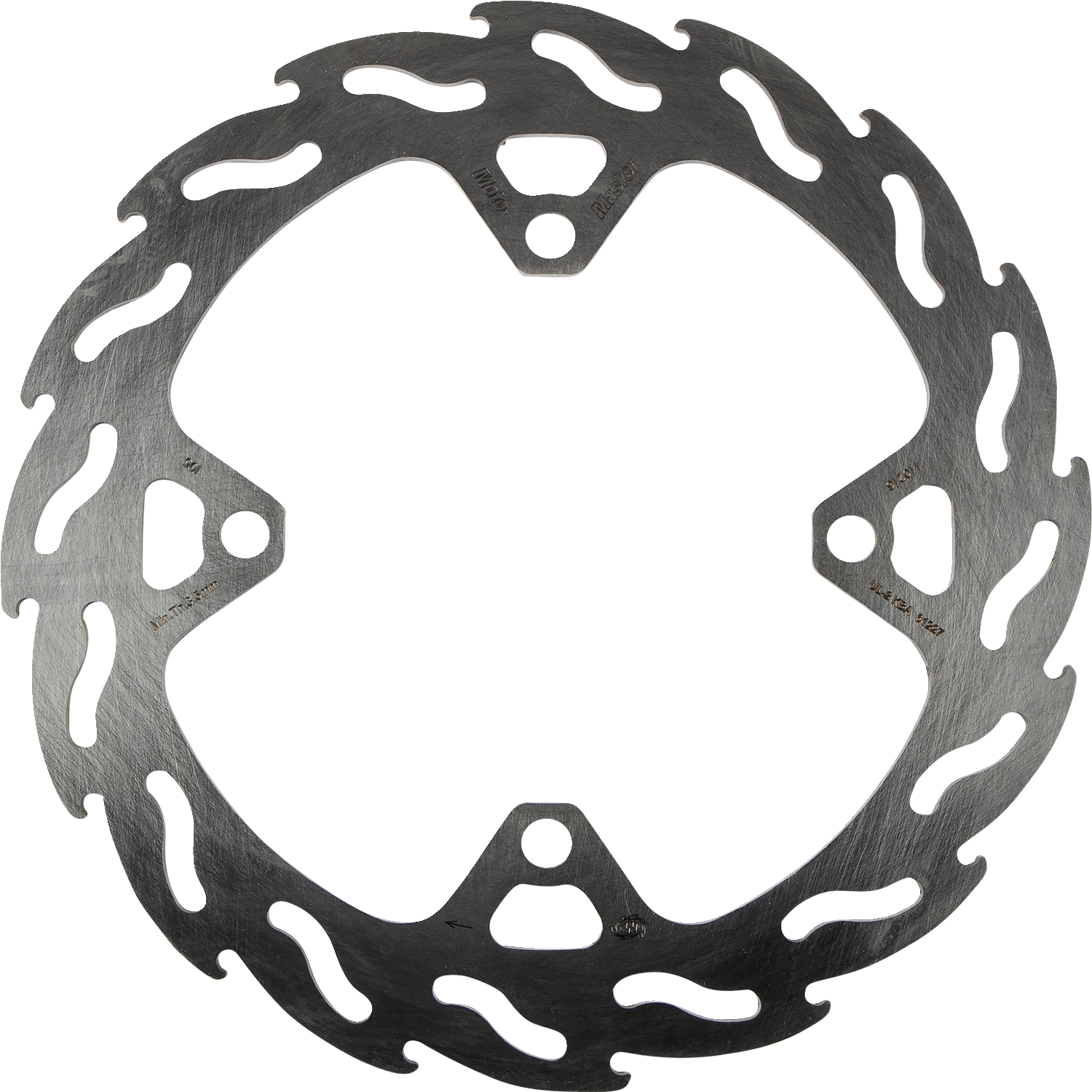 Moto-Master Brake Rotor - Rear - Flame 110216-PU