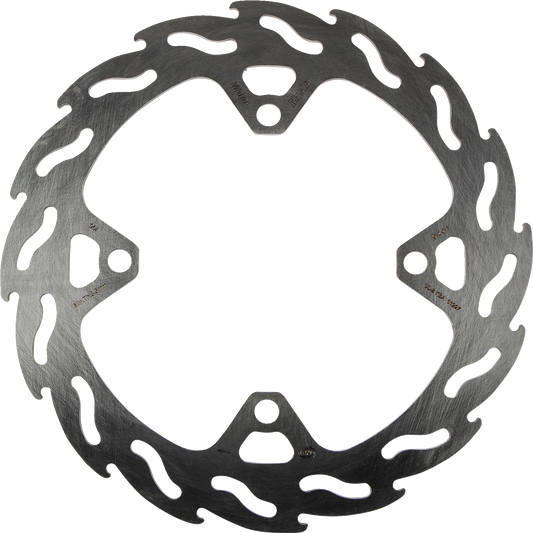 Moto-Master Brake Rotor - Rear - Flame 110216-PU