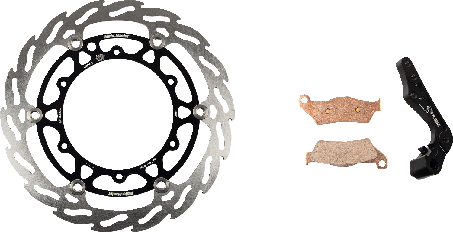 MOTO-MASTER Flame Series Brake Rotor Kit - Yamaha YZ450F