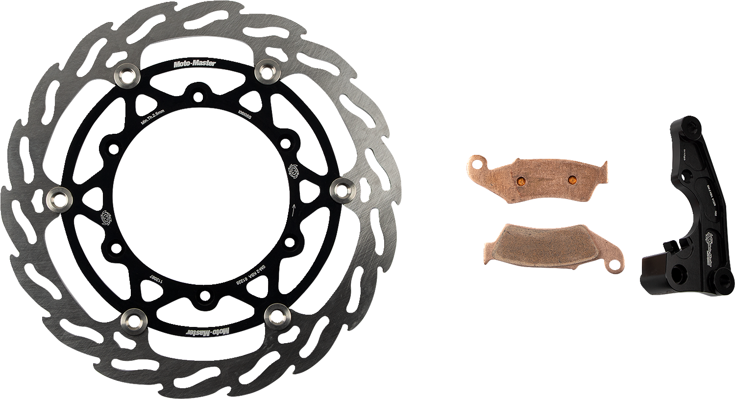 MOTO-MASTER Flame Series Brake Rotor Kit - Yamaha YZ450F