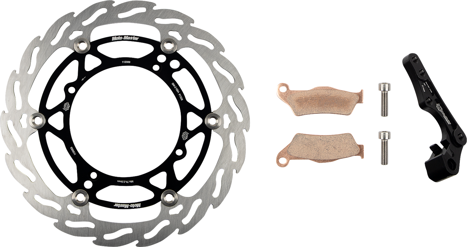 Moto-Master Brake Rotor Kit - Flame Series - Yamaha YZ450F