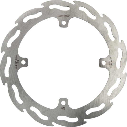 MOTO-MASTER Brake Rotor - Rear - Flame