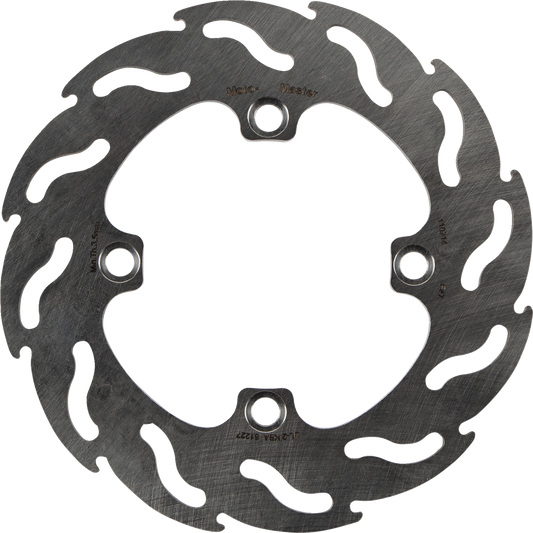 MOTO-MASTER Brake Rotor - Rear - Flame 110214-PU
