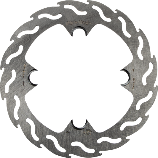 Moto-Master Brake Rotor - Rear - Flame 110299-PU