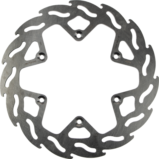 Moto-Master Brake Rotor - Rear - Flame 110725-PU