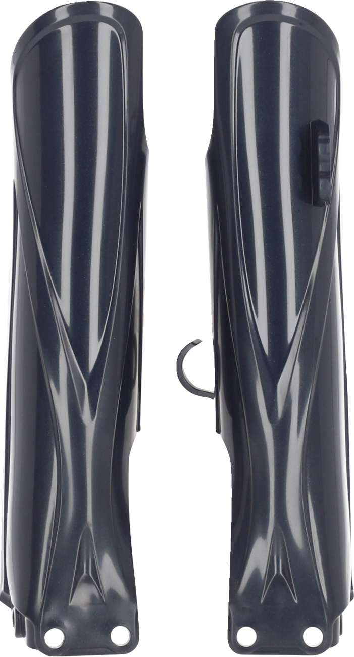 Acerbis 2742650114 Lower Fork Cover in Dark Blue for 2019-2025 Yamaha YZ85 motocross bikes