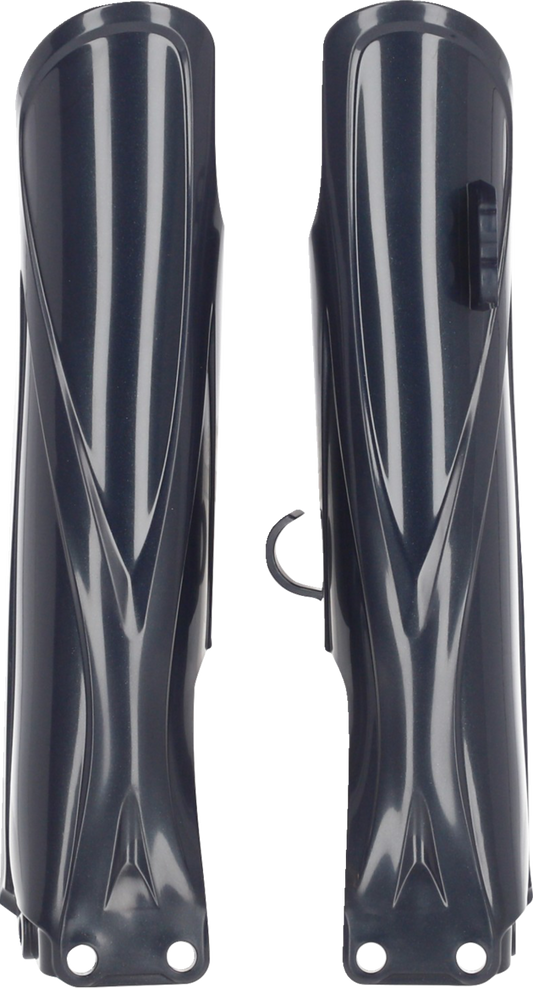 Acerbis 2742650114 Lower Fork Cover in Dark Blue for 2019-2025 Yamaha YZ85 motocross bikes