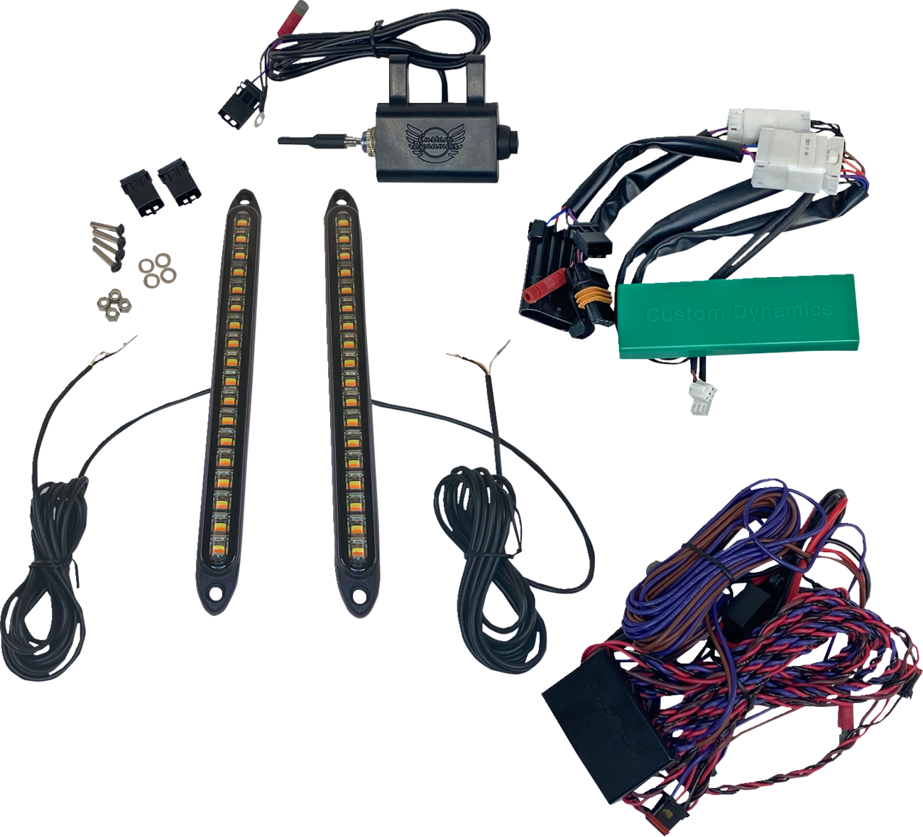 CUSTOM DYNAMICS CD-SXS-RZRTRAIL 2020-23 RZR Front/Rear LED Turn Signals