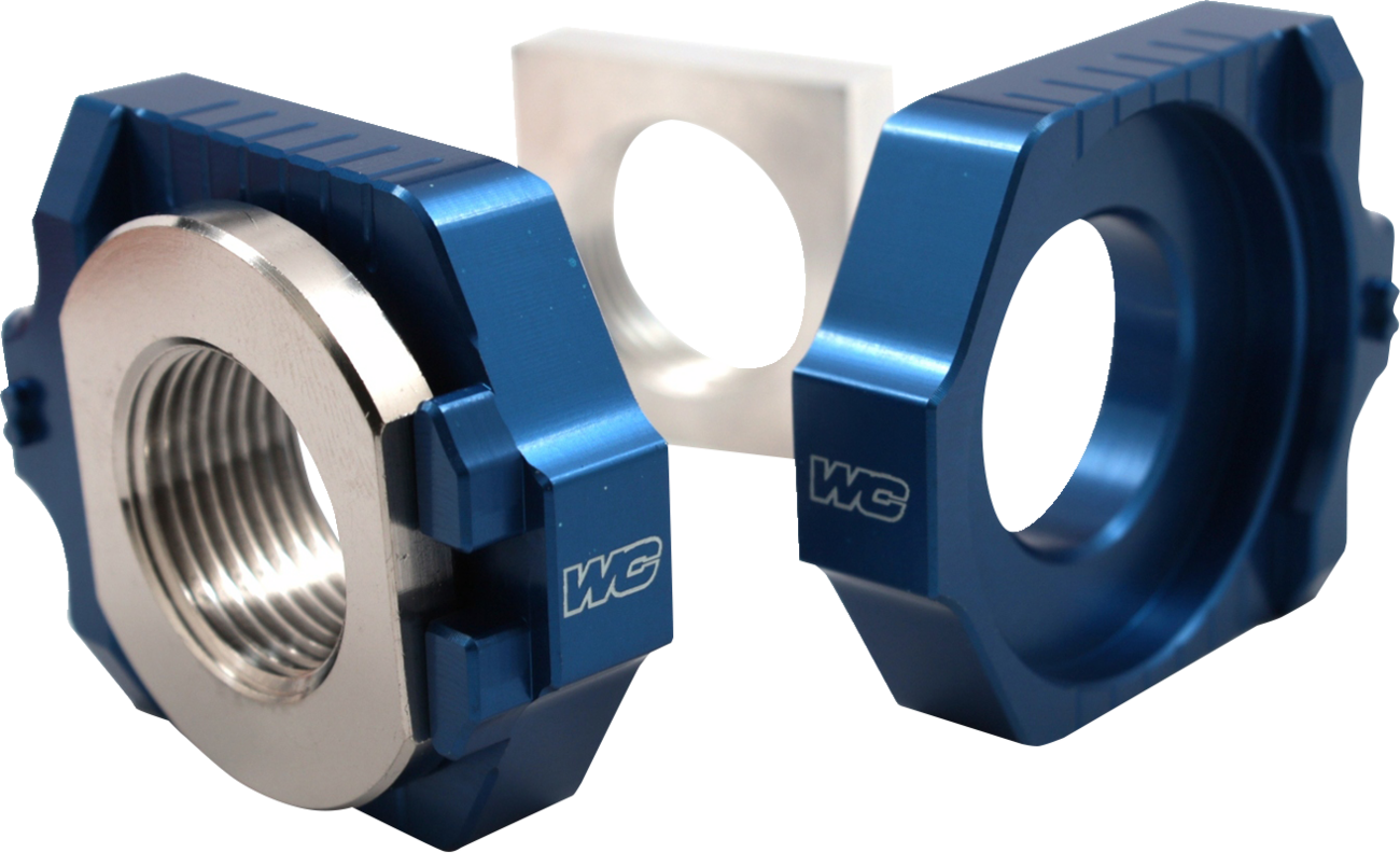 WORKS CONNECTION Elite Axle Block Kit 17-251 for Gas Gas, Husqvarna, KTM