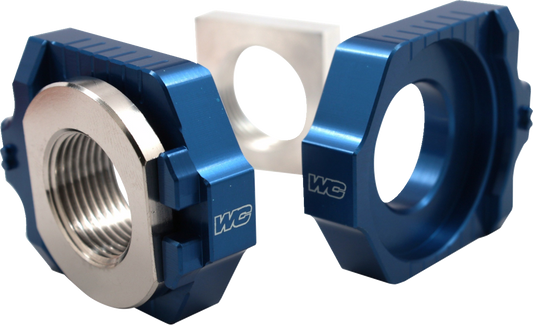 WORKS CONNECTION Elite Axle Block Kit 17-251 for Gas Gas, Husqvarna, KTM