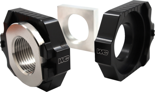 WORKS CONNECTION Elite Axle Block Kit 17-261 for Gas Gas, Husqvarna, KTM