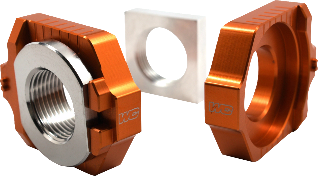 WORKS CONNECTION Elite Axle Block Kit 17-264 for Gas Gas, Husqvarna, KTM