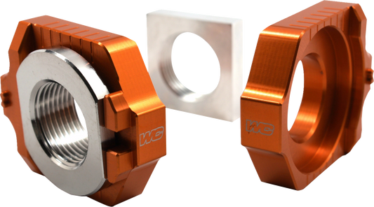 WORKS CONNECTION Elite Axle Block Kit 17-264 for Gas Gas, Husqvarna, KTM
