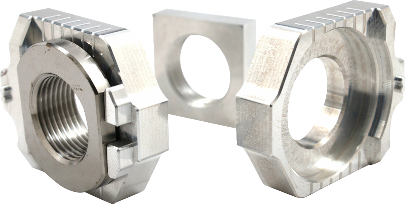 WORKS CONNECTION Elite Axle Block Kit 17-316 for Gas Gas, Husqvarna, KTM