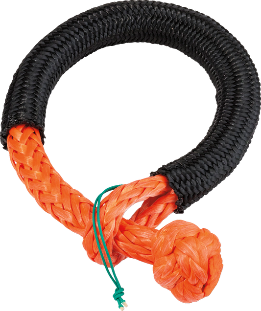MOOSE OFFROAD Soft Shackle O15-7017 with 5/16" Rope & Self-Tightening Loop for Tow & Winch Use