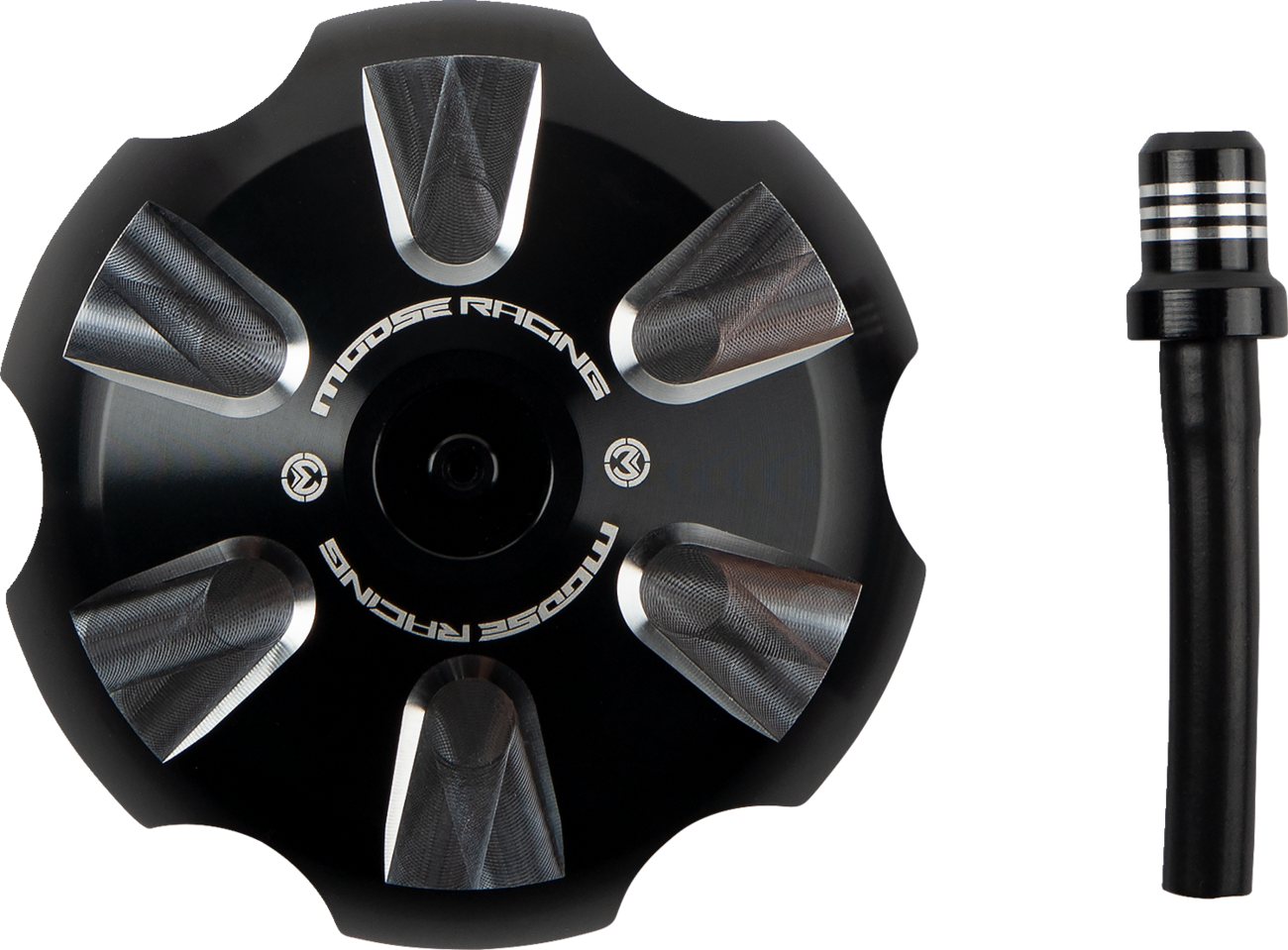 MOOSE OFFROAD Aluminum Gas Cap T03-5115B for Gas Gas Vehicles