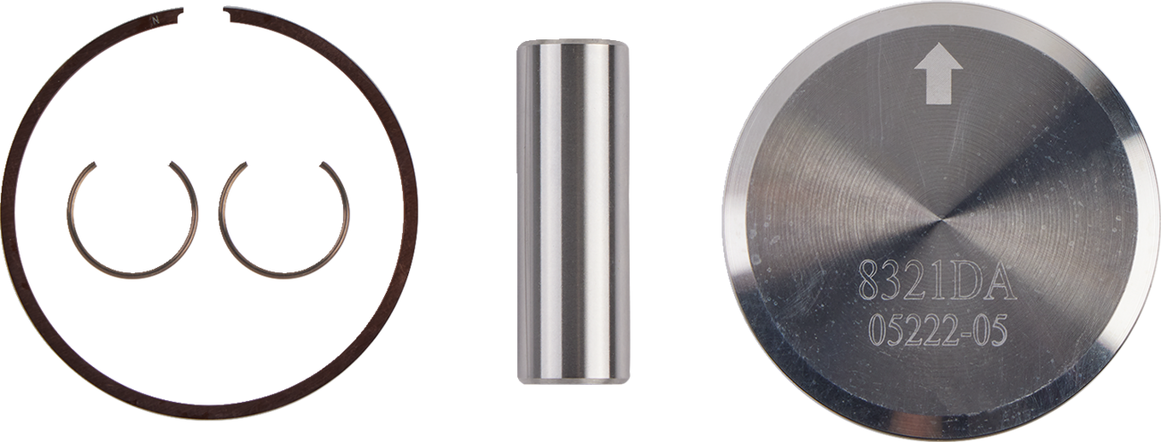 WOSSNER 8321DA Piston Kit - 53.95 mm for Yamaha Motorcycles 2000-2023