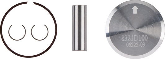 WOSSNER 8321D100 Piston Kit - 54.95 mm for Yamaha Motorcycles 2000-2023