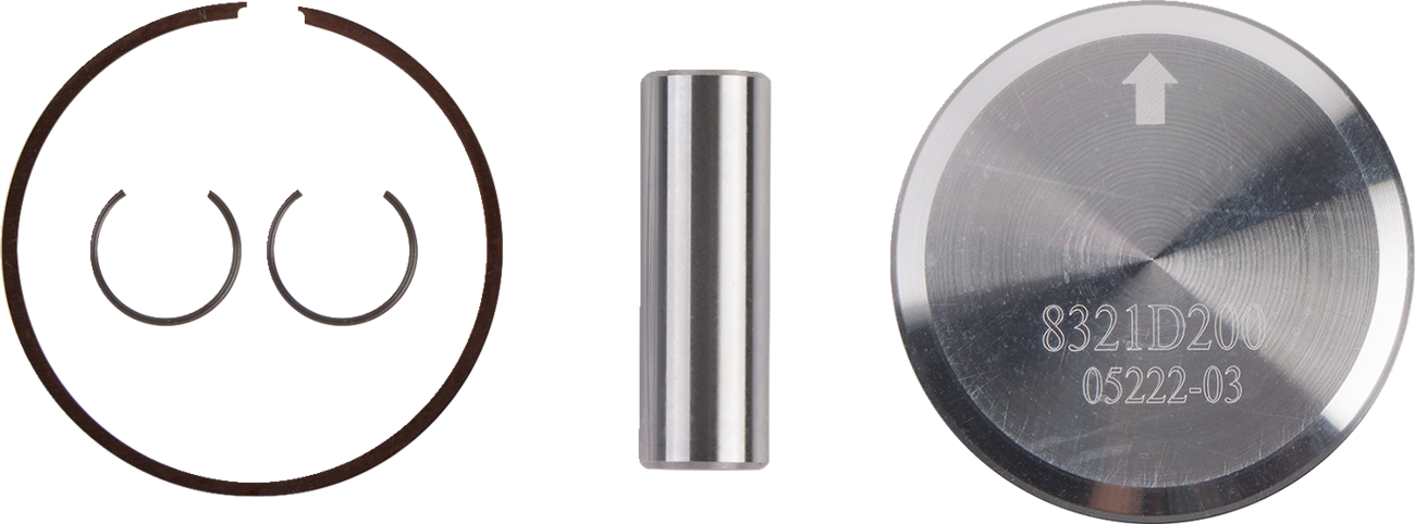 WOSSNER 8321D200 Piston Kit 55.95mm for Yamaha Motorcycles 2000-2023