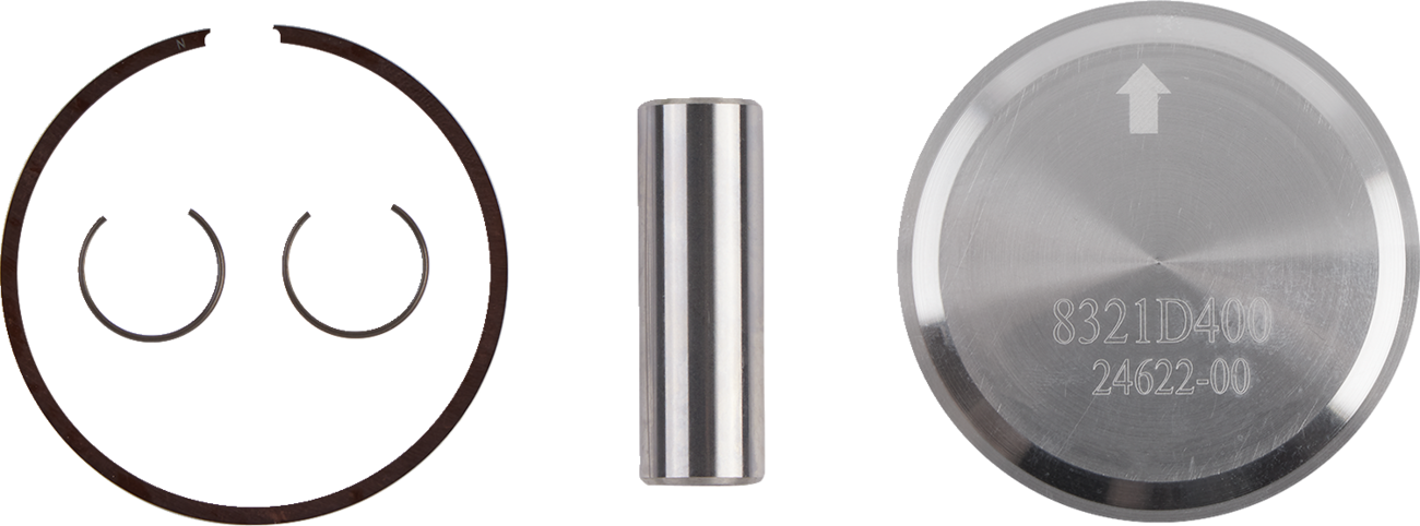 WOSSNER 8321D400 Piston Kit - 57.95 mm for Yamaha Motorcycles 2000-2023