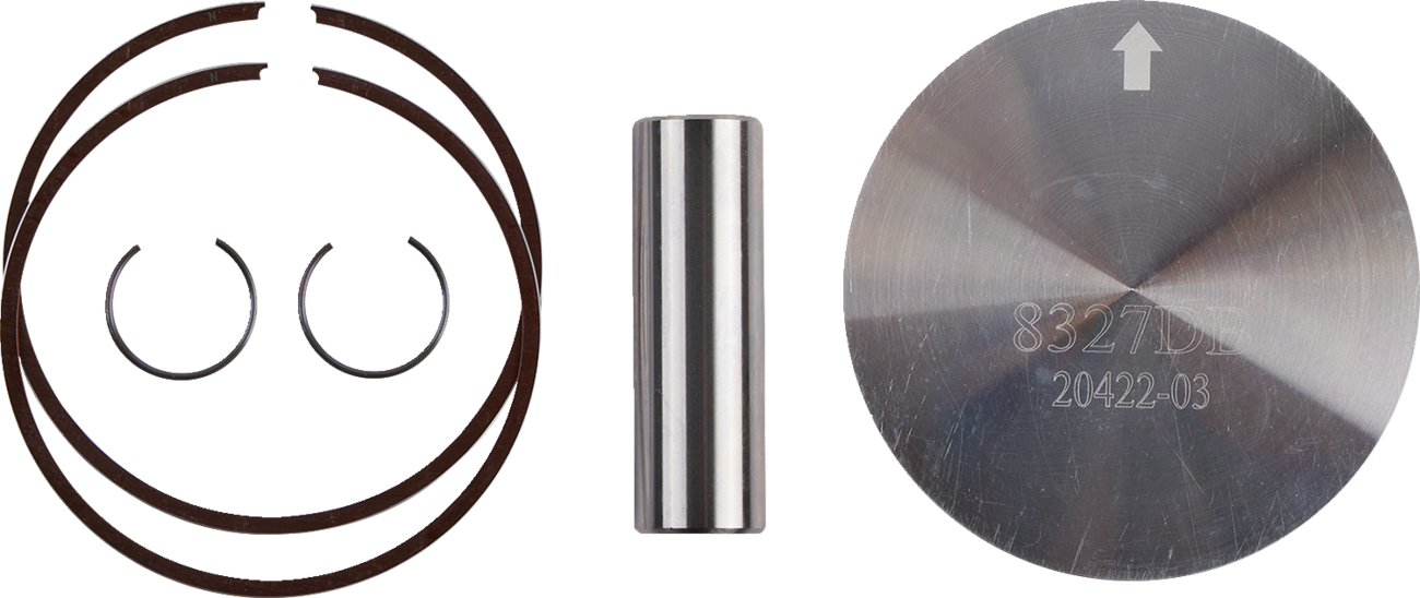 WOSSNER 8327DB Piston Kit 71.95mm for KTM, Husqvarna & Gas Gas 2017-2023