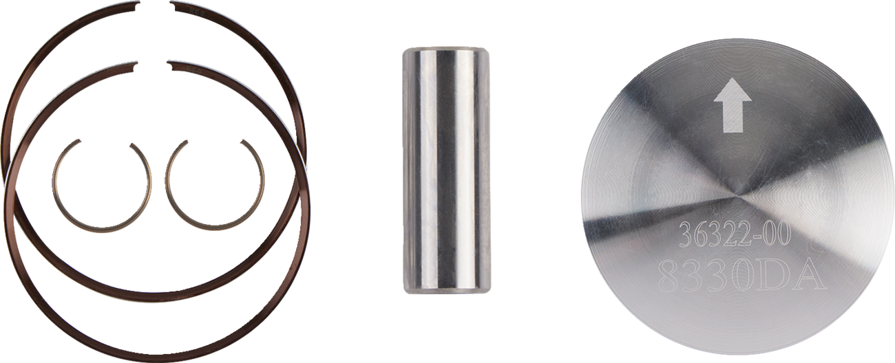 WOSSNER 8330DA Piston Kit 47.45mm for Yamaha Motorcycles 2000-2023