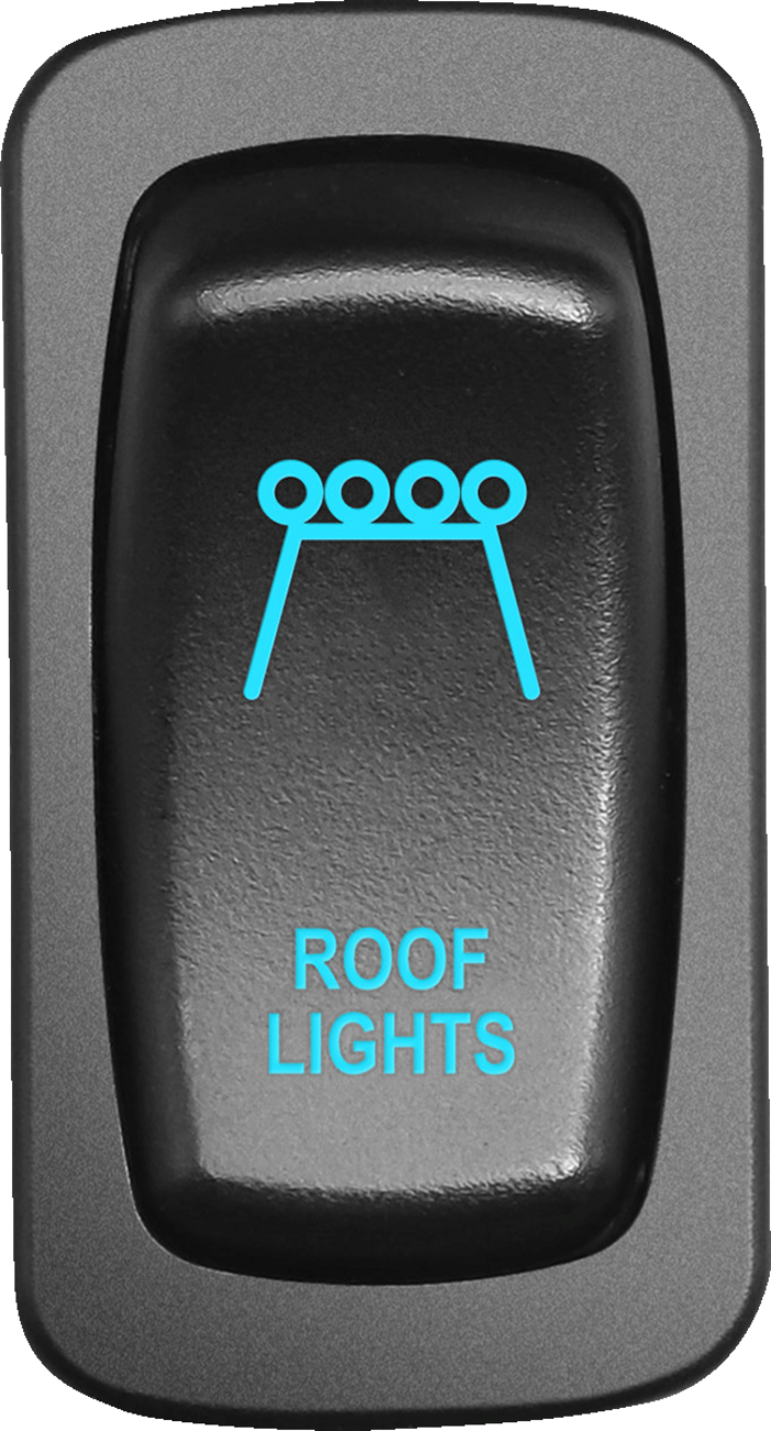 MOOSE OFFROAD RFL-CAR-B Roof Light Switch Blue 2010-2023 UTV ATV