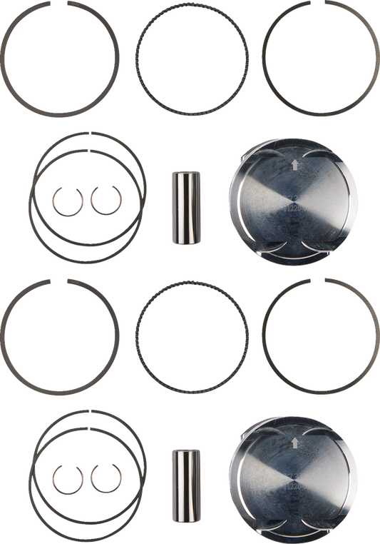 WOSSNER K8973DA-2 Piston Kit 91.95mm Honda CRF250R 2004-2021