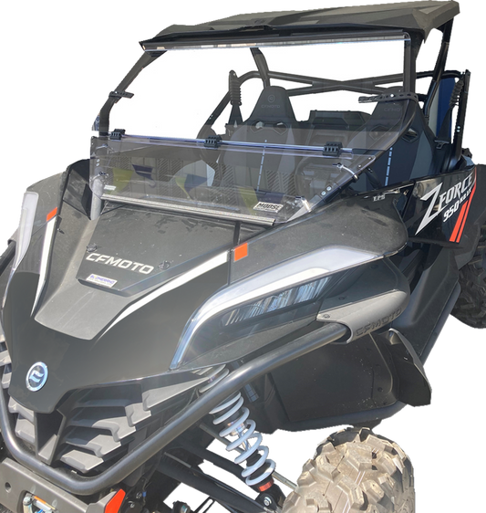 Moose Offroad 2317-0489 Full Folding Polycarbonate Windshield CFMOTO ZFORCE 950 Moto House MX