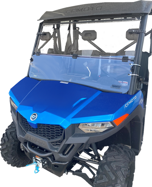 Moose Offroad 2317-0492 Full Folding Polycarbonate Windshield CFMOTO UFORCE 600 Moto House MX