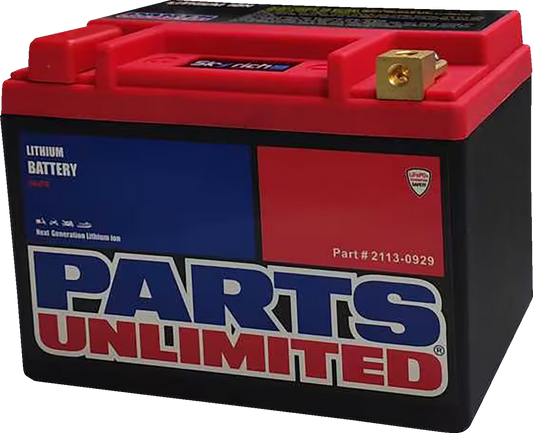 Parts Unlimited HJTZ14S-FPZ Lithium LiFePO4 UTV Battery 480 CCA Right Post Positive - Moto-House MX