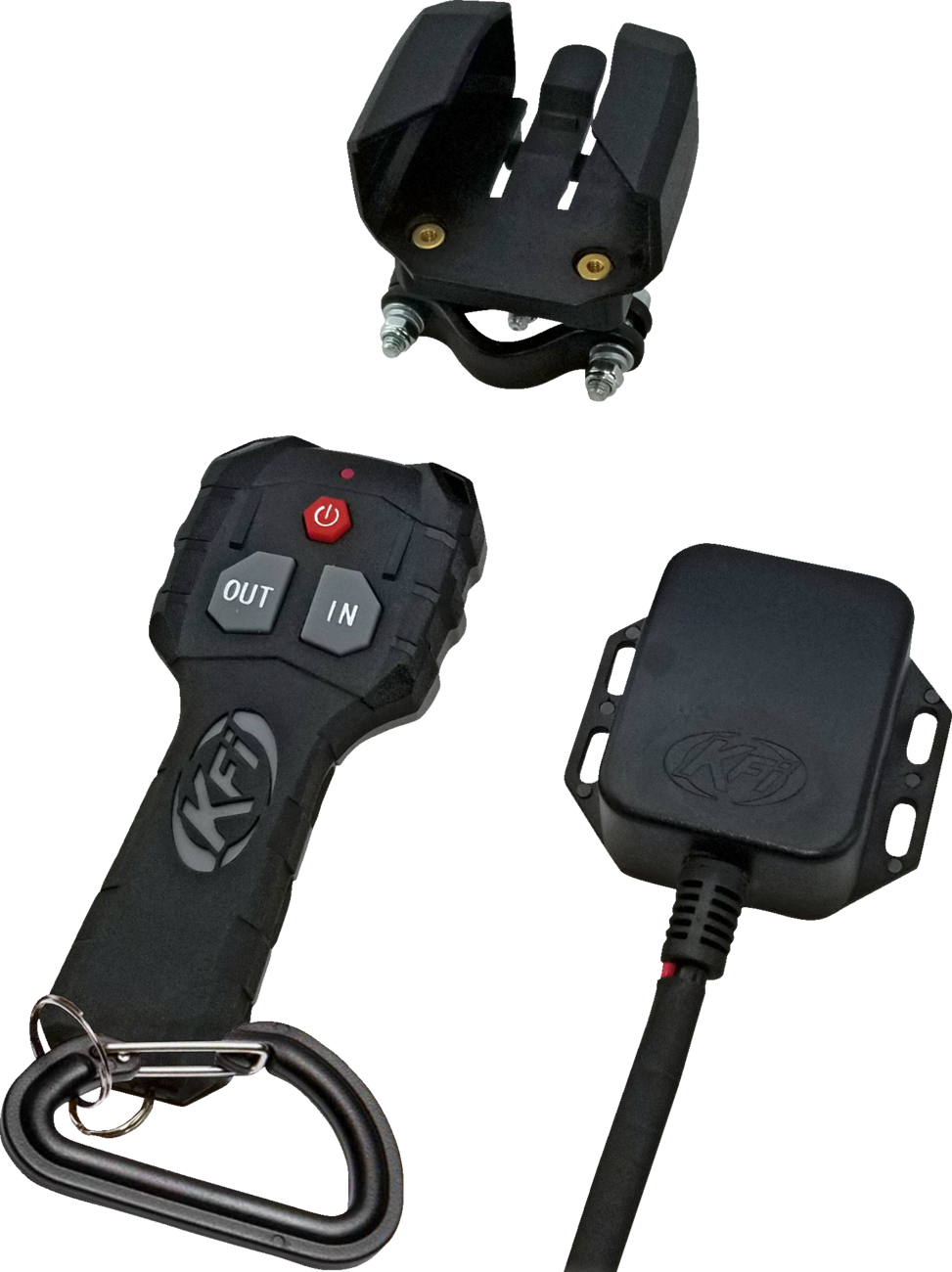 KFI PRODUCTS Wireless Remote Kit for ATV Winch KFI-WRC - 12V Compatibility