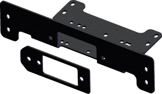 KFI PRODUCTS Winch Mount for Kawasaki Mule 101380 - Heavy Duty Steel
