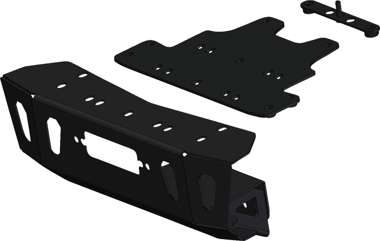KFI PRODUCTS Winch Mount for Polaris RZR 101890 – Front Mounting Kit for Off-Road Vehicles