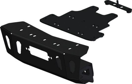 KFI PRODUCTS Winch Mount for Polaris RZR 101890 – Front Mounting Kit for Off-Road Vehicles