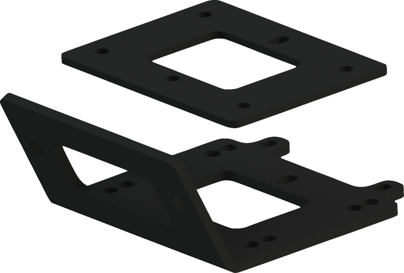 KFI PRODUCTS Winch Mount for Yamaha Kodiak 101920 - Heavy Duty Steel