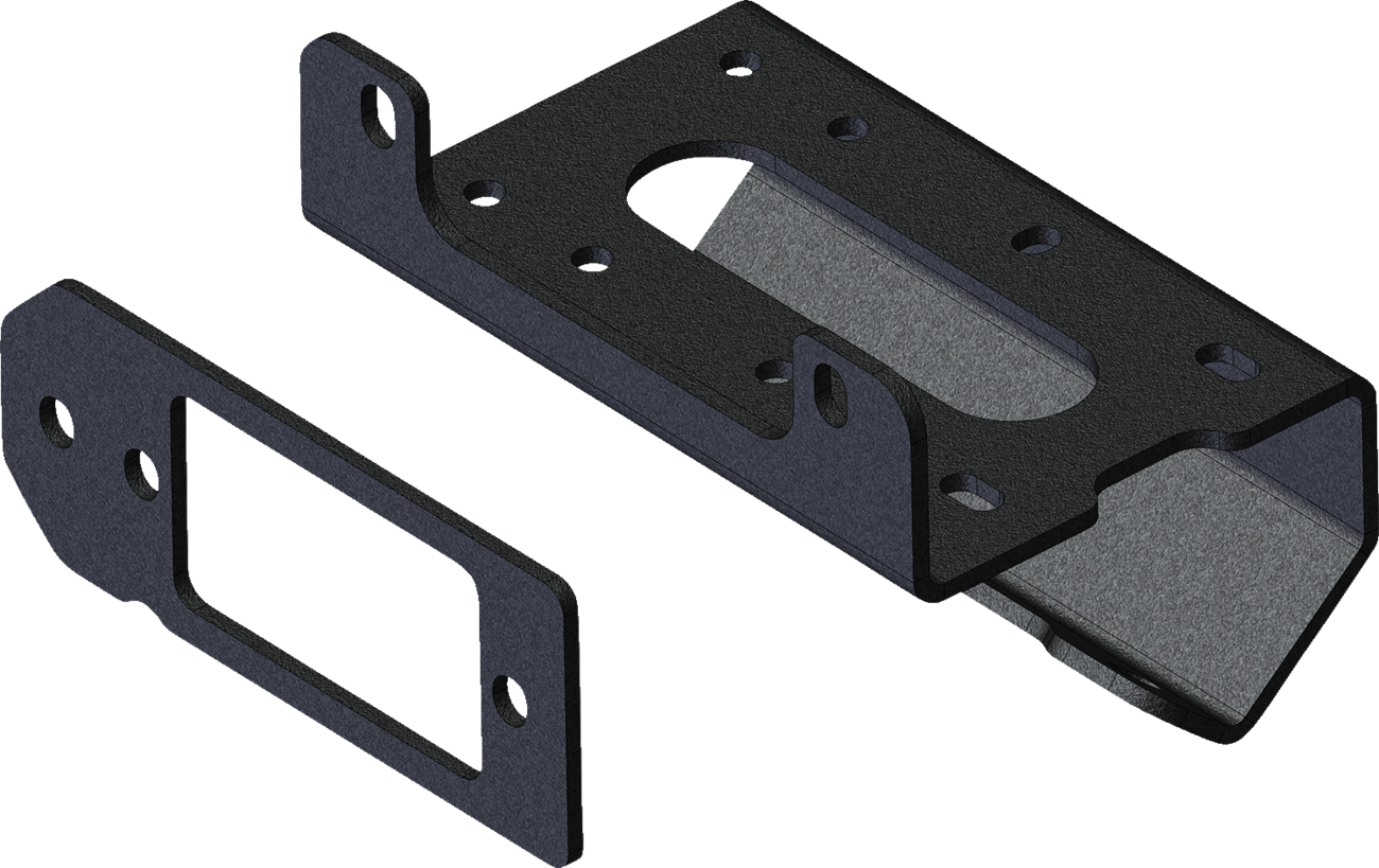 KFI PRODUCTS Winch Mount for Can-Am 101905 – Heavy Duty Steel Fitment