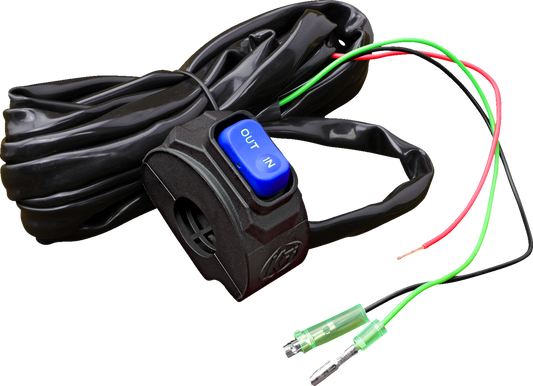 KFI PRODUCTS ATV-CMR Clam Style Handlebar Rocker Switch for ATV Winch Control