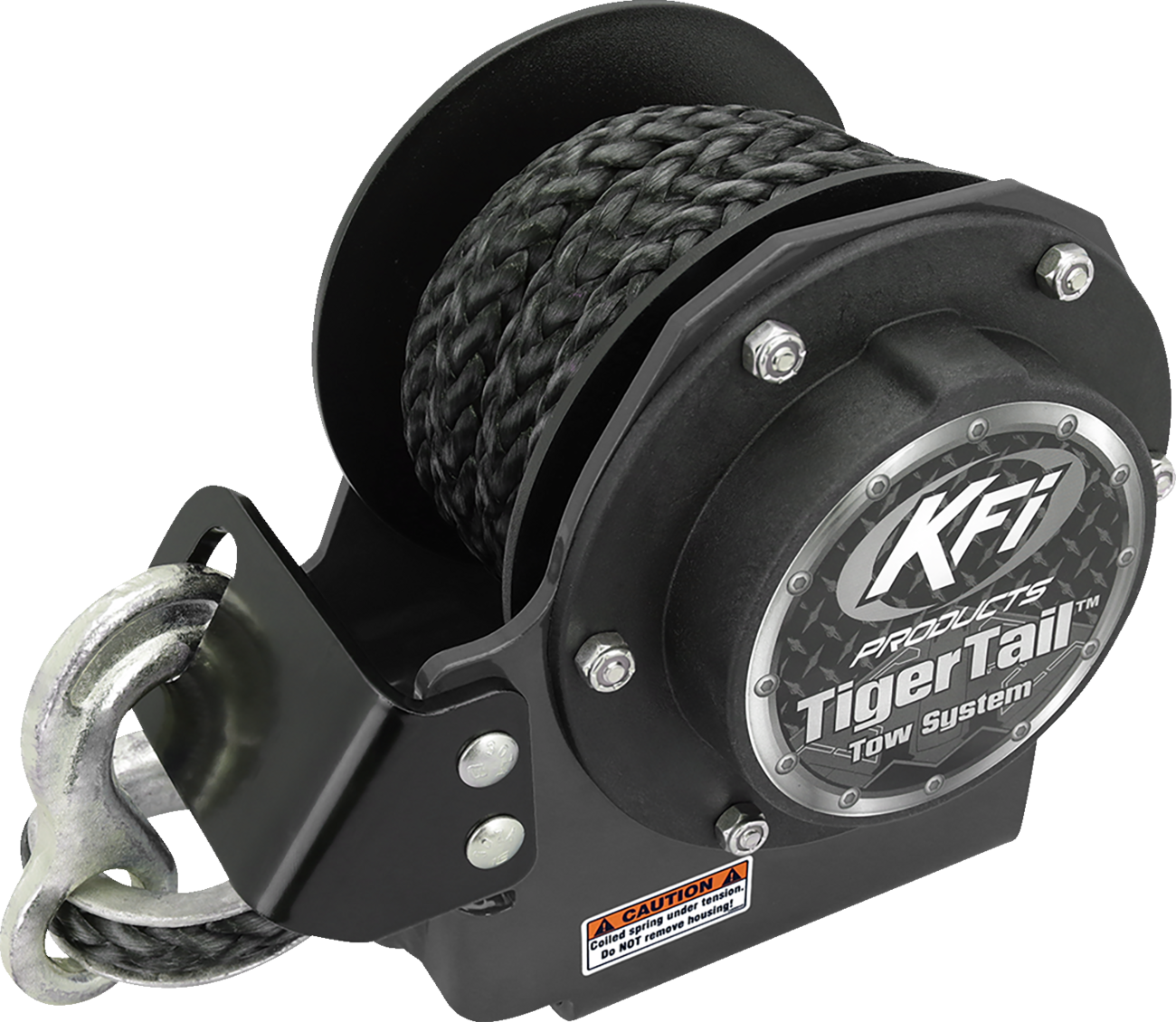 KFI PRODUCTS Tiger Tail Retractable Tow Rope - 12' for ATV/UTV