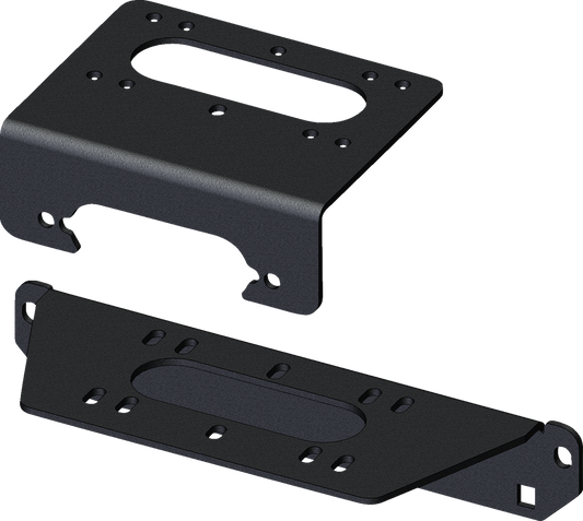KFI PRODUCTS Winch Mount for Polaris and Kawasaki 101480 – Easy Install, Durable Steel