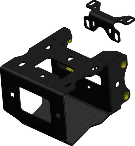 KFI PRODUCTS Winch Mount for Polaris 101840 - Heavy-Duty Steel Design