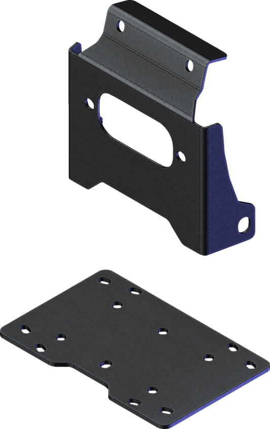KFI PRODUCTS Honda Winch Mount 101975 - Frame Mount for Select Winches