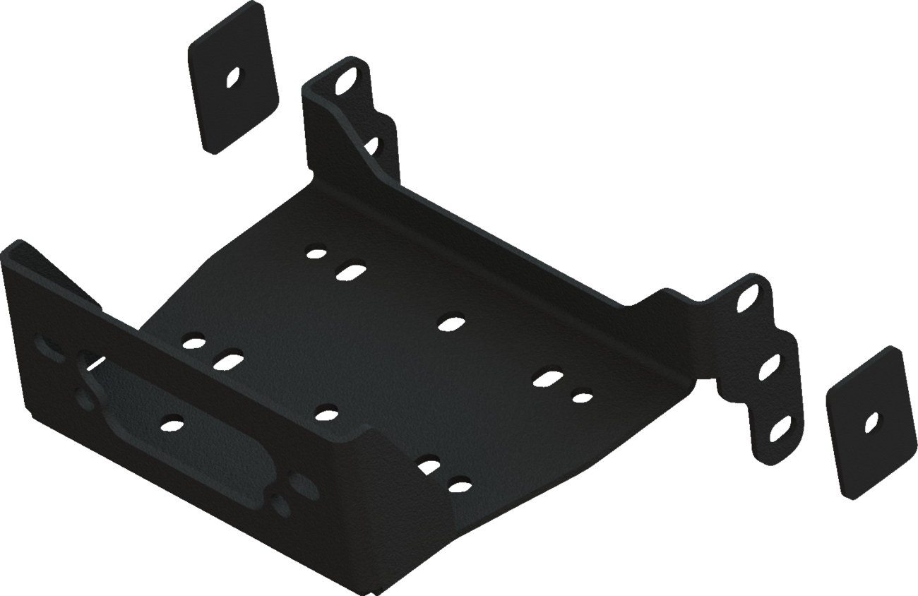 KFI PRODUCTS Yamaha Winch Mount 101515 for VIKING / Wolverine / WARN