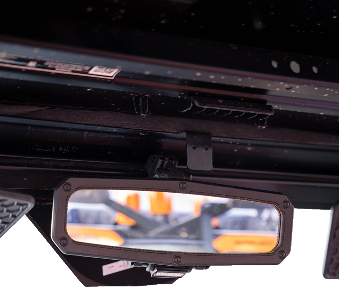 Moose Offroad UTVMIRCTR-LED-1 2020+ UTV Rear View Mirror with LED Light